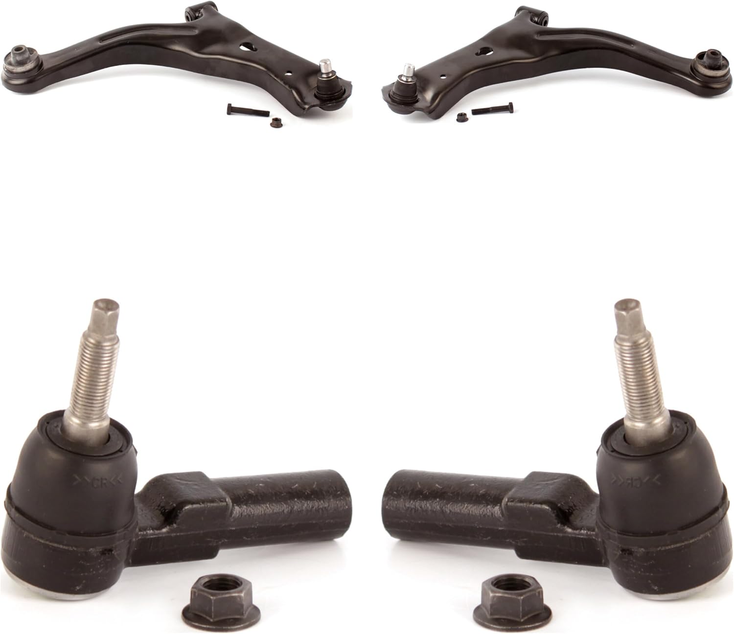 Ensemble bras de suspension avant et kit d'embouts de biellette de direction pour Ford Escape Mercury