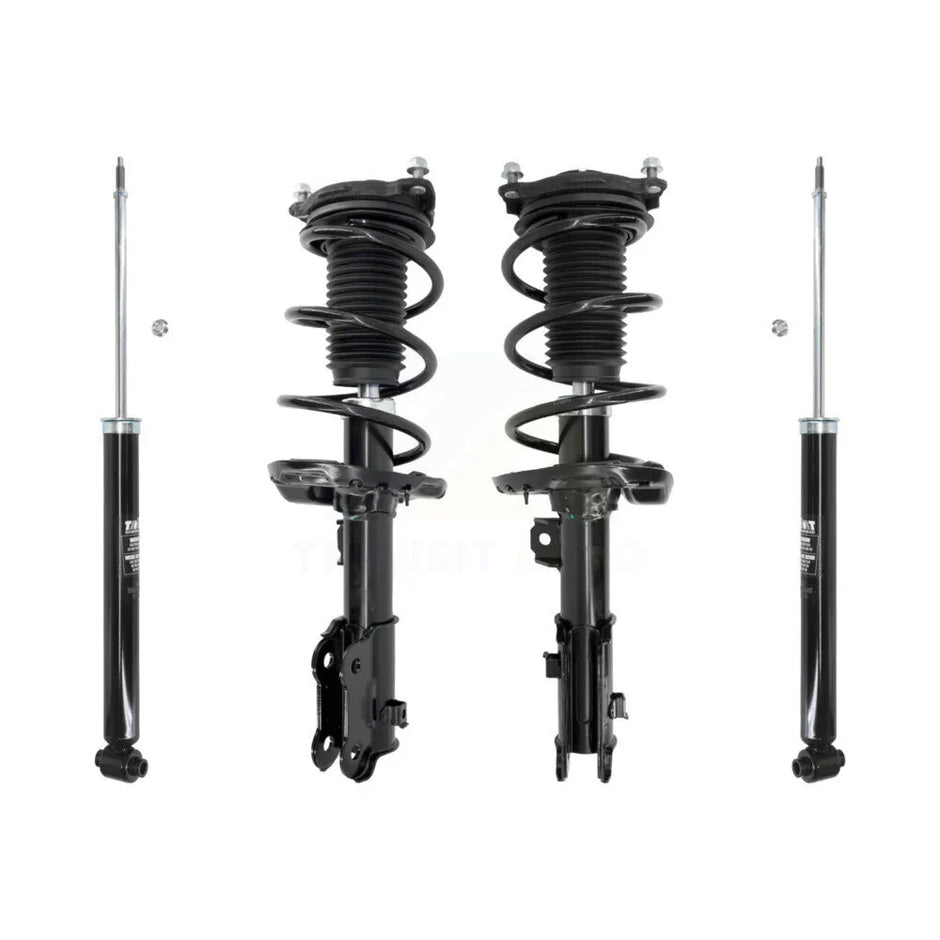 Kit complet d'amortisseurs avant et arrière avec jambes de force et ressorts hélicoïdaux pour Hyundai_Kia