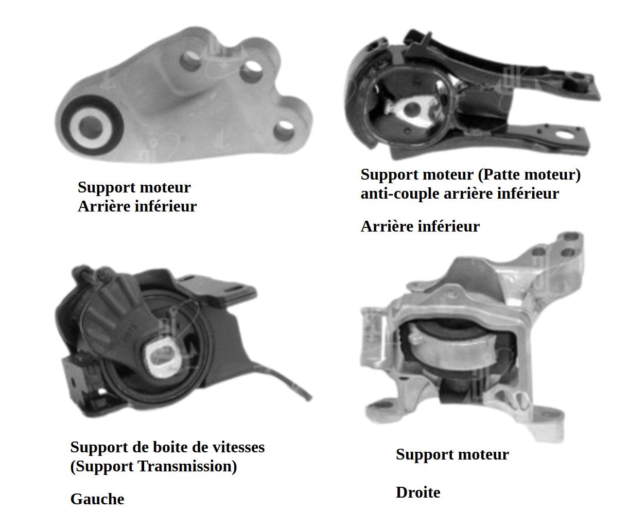 Kit de supports moteur_Mazda