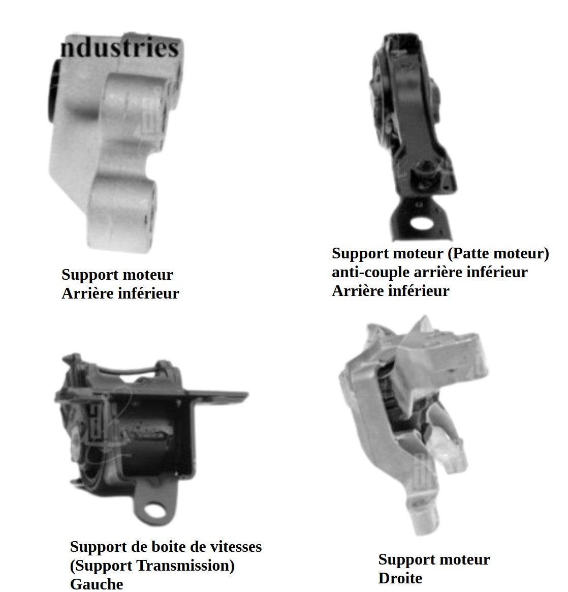 Kit de supports moteur_Mazda