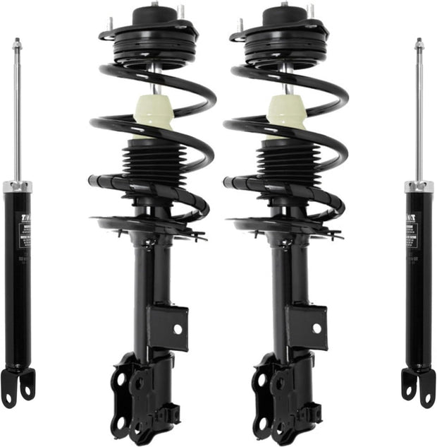 Kit complet d'amortisseurs avant et arrière avec jambes de force et ressorts hélicoïdaux Kia Optima Hyundai Sonata