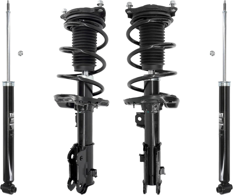 Kit complet d'amortisseurs avant et arrière avec jambes de force et ressorts hélicoïdaux pour Hyundai_Kia