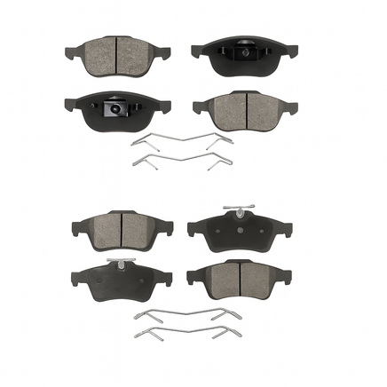 Kit de plaquettes de frein avant et arrière pour Ford_Mazda_Volvo