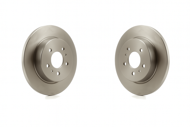 Paire de disques de frein arrière pour Ford