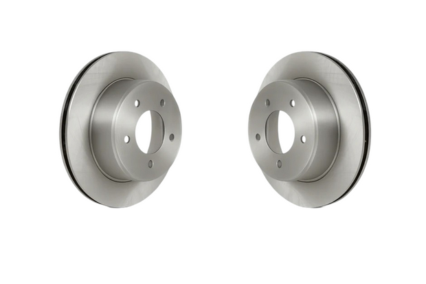 Paire de disques de frein arrière pour Ford