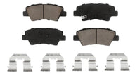 Plaquettes de frein arrière Hyundai Kia Elantra Optima Soul Sonata Forte Accent Rio Veloster GT Forte5 Cadenza Coupé Koup EV_Avec frein de stationnement électrique