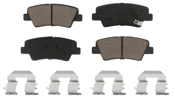 Plaquettes de frein arrière Hyundai Sonata, Kia Optima, Soul, Elantra, Azera, Accent et Amanti_Avec frein de stationnement manuel